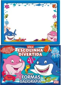 Fundo do mar - Série escolinha divertida: aprenda formas - Caligrafia