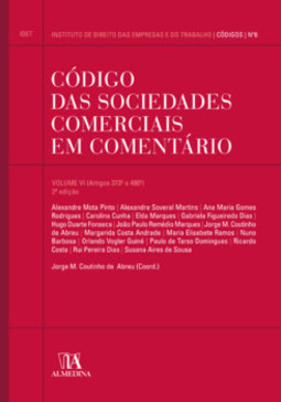Código das sociedades comerciais em comentário: artigos 373º a 480º