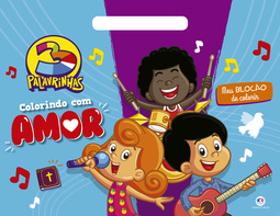 3 palavrinhas - Colorindo com amor