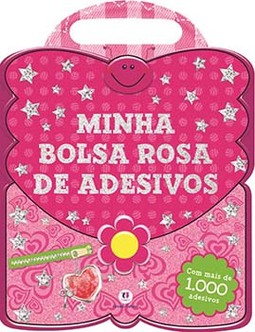 Minha bolsa rosa de adesivos