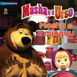 Masha e o urso: Masha e o mingau - Livro de história