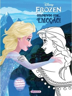Disney - Frozen - colorindo com - emoção