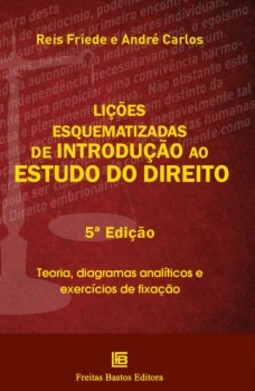 Lições esquematizadas de introdução ao estudo do direito: teoria, diagramas analíticos e exercícios de fixação