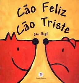 Cão feliz, cão triste