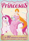 Princesas - Livro de atividades com adesivos
