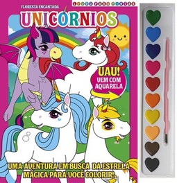 Floresta encantada - Livro para pintar