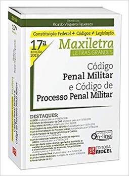 Código Penal Militar e Código de Processo Penal Militar. Maxiletra. Constituição Federal (+ Código + Legislação)