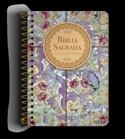 Bíblia Anote NVI grande - Capa Cálamo e canela