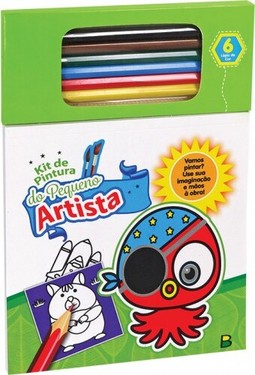 Kit de Pintura do Pequeno Artista: Verde