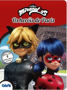 Miraculous Ladybug: os heróis de Paris - Divirta-se com 4 quebra-cabeças incríveis!