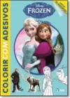 Disney Colorir Com Adesivos - Frozen