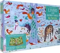 Na Floresta: Livro com Quebra-Cabeça