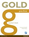 Gold: Pre-first - Teacher's book