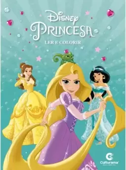 LER E COLORIR PRINCESA