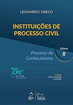 Instituições de processo civil: Processo de conhecimento