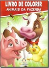 Livro De Colorir - Animais Da Fazenda