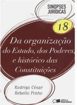 Da Organização do Estado, dos Poderes, e Histórico das Constituições