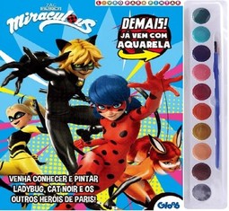 Miraculous Ladybug - Livro para pintar