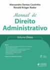 Manual de direito administrativo: volume único
