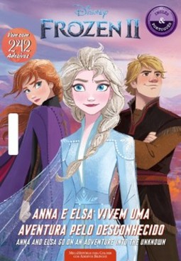 Disney Frozen II - Megahistórias para colorir com adesivos bilíngue