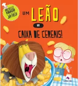 Um leão na caixa de cereais