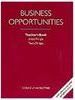 Business Opportunities: Teacher´s Book - Importado