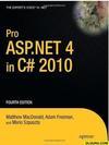 Pro ASP.NET 4 in C# 2010