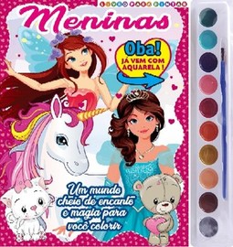 Meninas - Livro para pintar