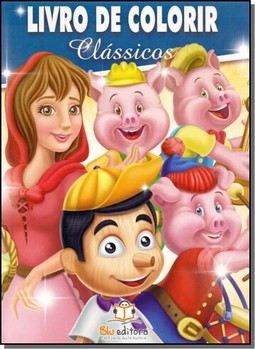Livro De Colorir - Classicos