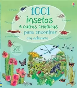 1001 Insetos e Outras Criaturas para Encontrar em Adesivos