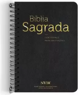 Bíblia Anote NVI grande - Capa preta