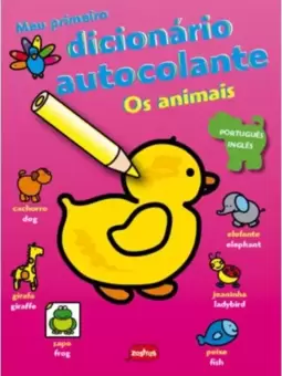 Os animais : Meu primeiro dicionário autocolante