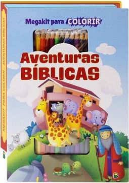 Megakit para Colorir: Aventuras Bíblicas
