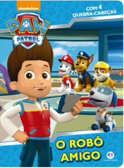 Patrulha canina: o robô amigo - Com 4 quebra-cabeças
