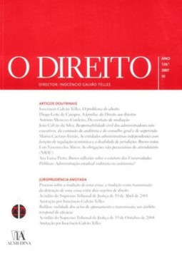 O direito: ano 139º - III