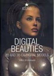 Digital Beauties: 2D and 3D CG Digital Models - Importado