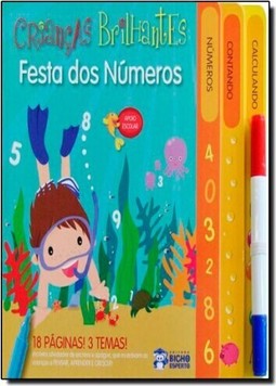 Criancas Brilhantes - Festa Dos Numeros - Escreva E Apague