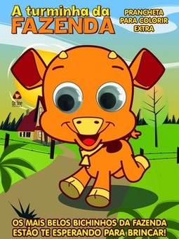 A turminha da fazenda - Prancheta para colorir extra