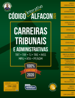 Código interativo carreiras tribunais e administrativas 2020