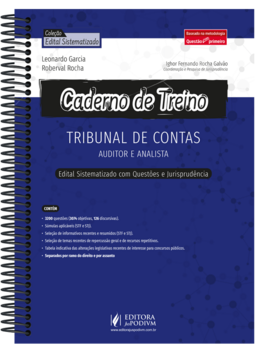 Caderno de treino - Tribunal de contas - Auditor e analista - Edital sistematizado com questões e jurisprudência
