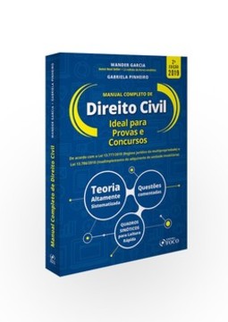 Manual completo de direito civil: ideal para provas e concursos