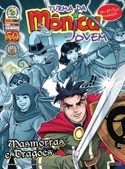 Turma Da Mônica Jovem - Masmorras e Dragões - Ed.38