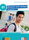 Deutsch echt einfach, kursbuch mit audios und videos online - B1