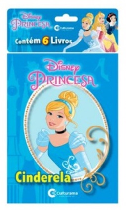 Mini Solapa Princesas com 6 Livros (Disney Princesa)