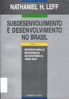 Subdesenvolvimento e Desenvolvimento no Brasil