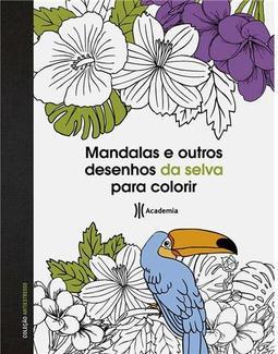 Mandalas e Outros Desenhos da Selva para Colorir