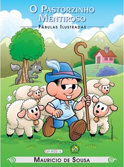 Turma da Mônica - fábulas ilustradas - o pastorzinho mentiroso