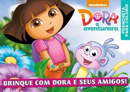 Dora, a Aventureira: prancheta para colorir