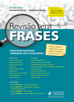 Revisão em frases: principais matérias cobradas nos concursos