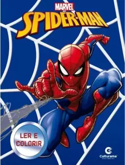 LER E COLORIR HOMEM-ARANHA A